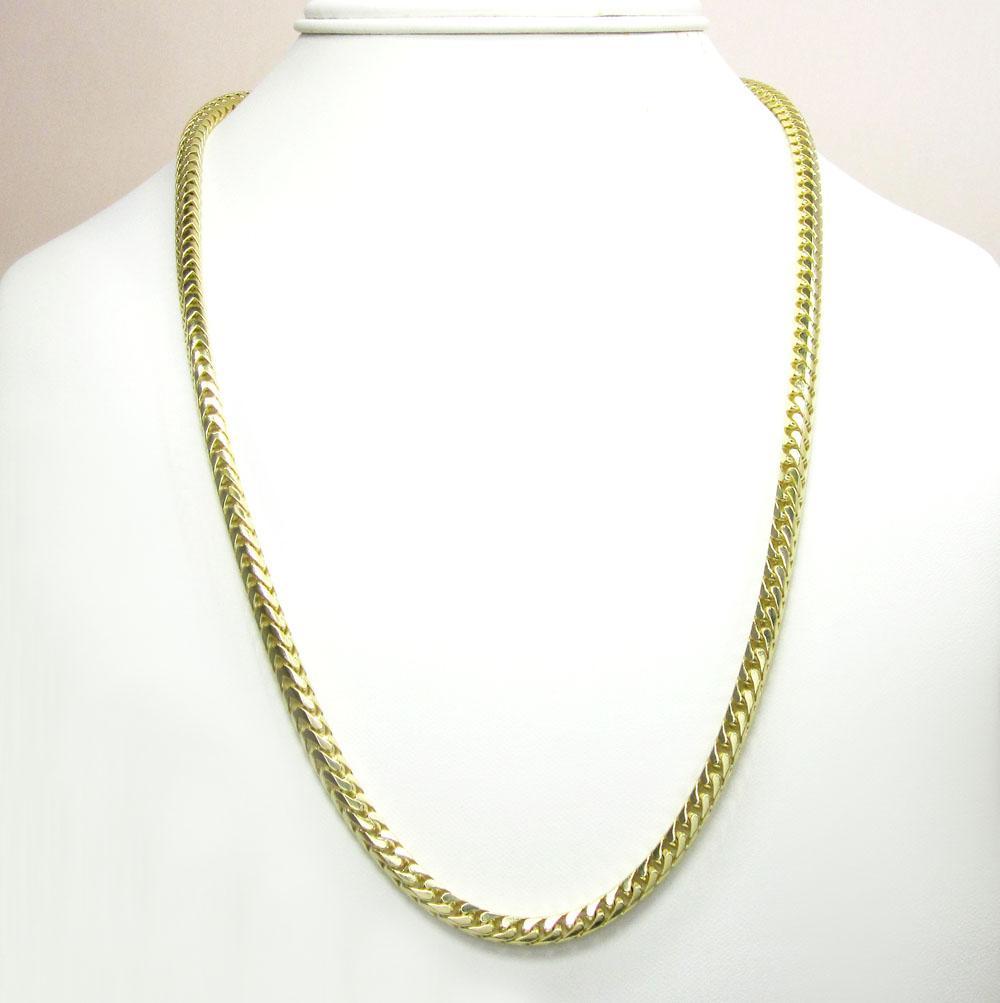 20 inch solid gold franco chain