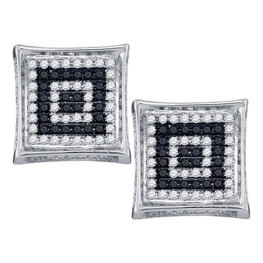 cluster diamond earrings