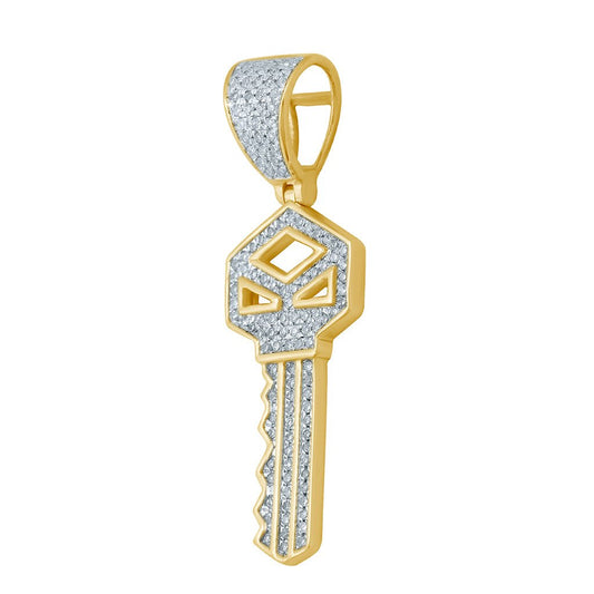 10K 0.31-0.37CT D-KEY CHARM