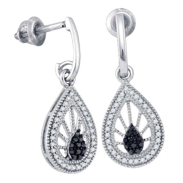 Teardrop  Diamond  Earrings