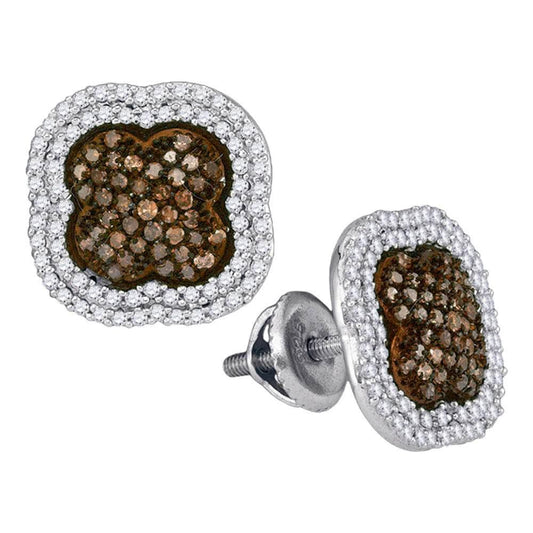 Quatrefoil earrings