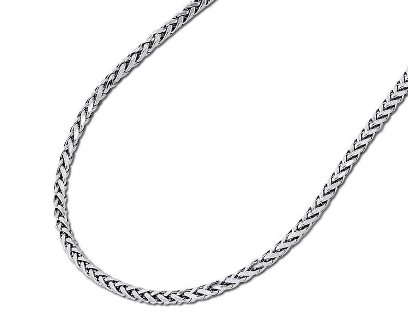 10K White Gold Chain Necklace