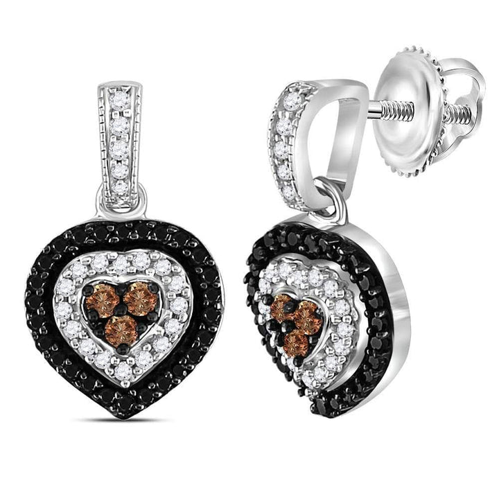 cheap black diamond earrings
