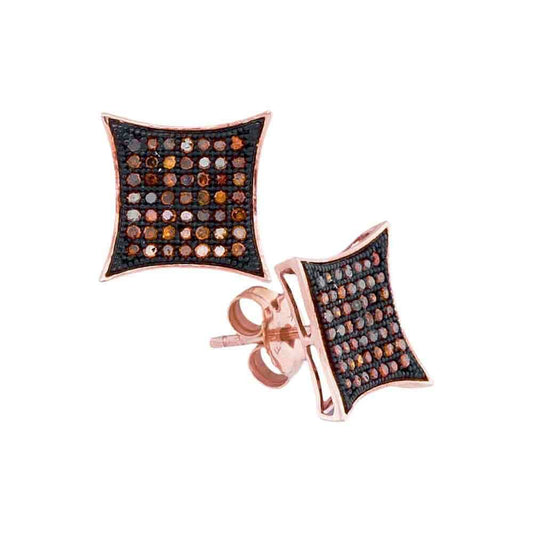 kite shaped diamond earrings