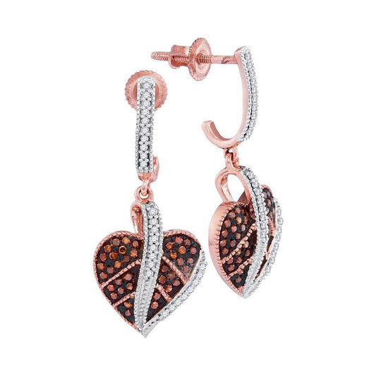 heart Diamond  Earrings