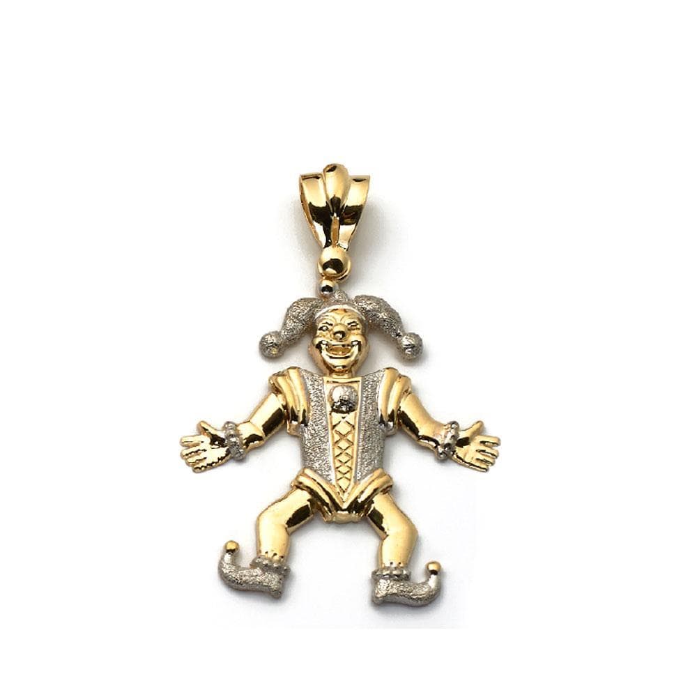 10K Yellow Gold Grams Fashion Joker Pendant