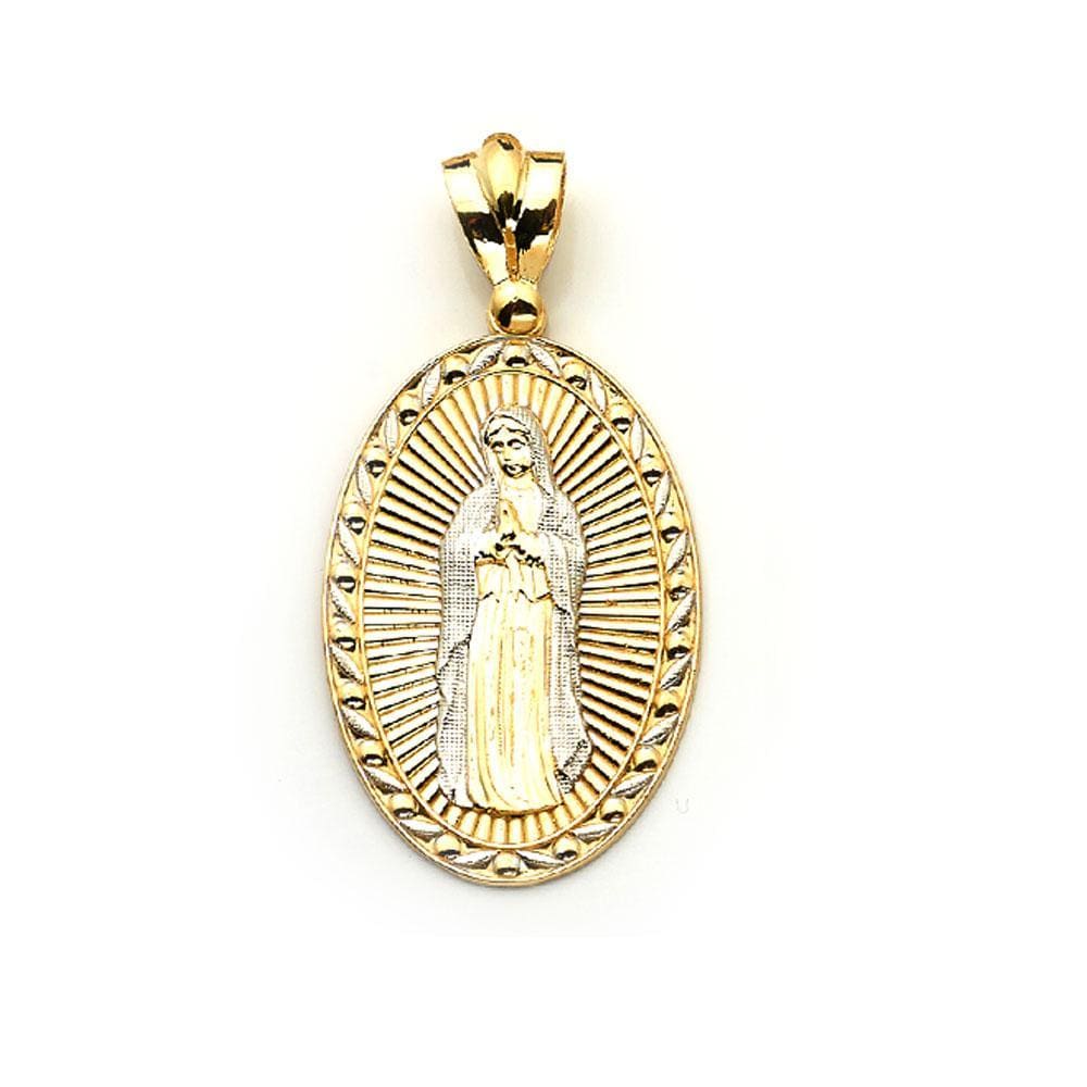 gold jesus pendant necklace