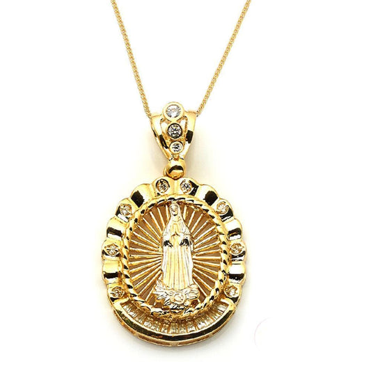 Mens 10K Yellow Gold 19.20 Grams Jesus Fashion Pendant, Pendants, JJ-AG, Jawa Jewelers