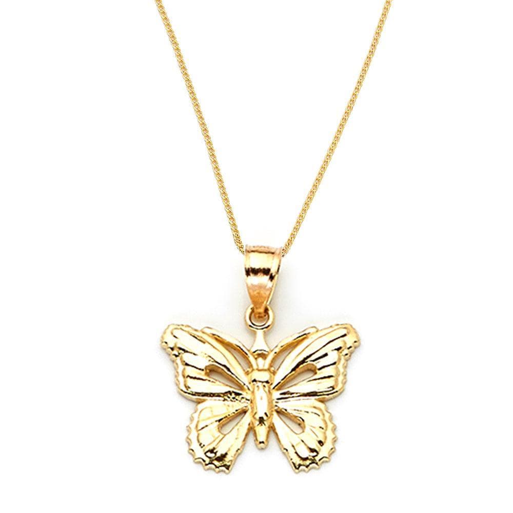 gold butterfly Pendant