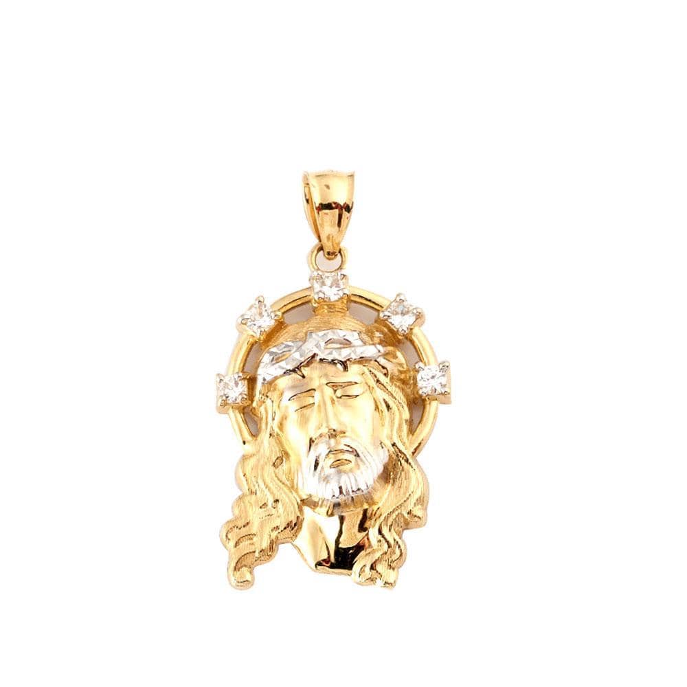 10K Yellow Gold 3.50 Grams Jesus Head Pendent