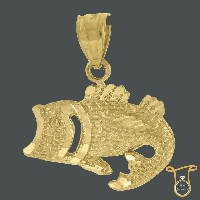 10kt Yellow Gold Animal Fashion Charm Pendant, Pendants, Silverine, Jawa Jewelers