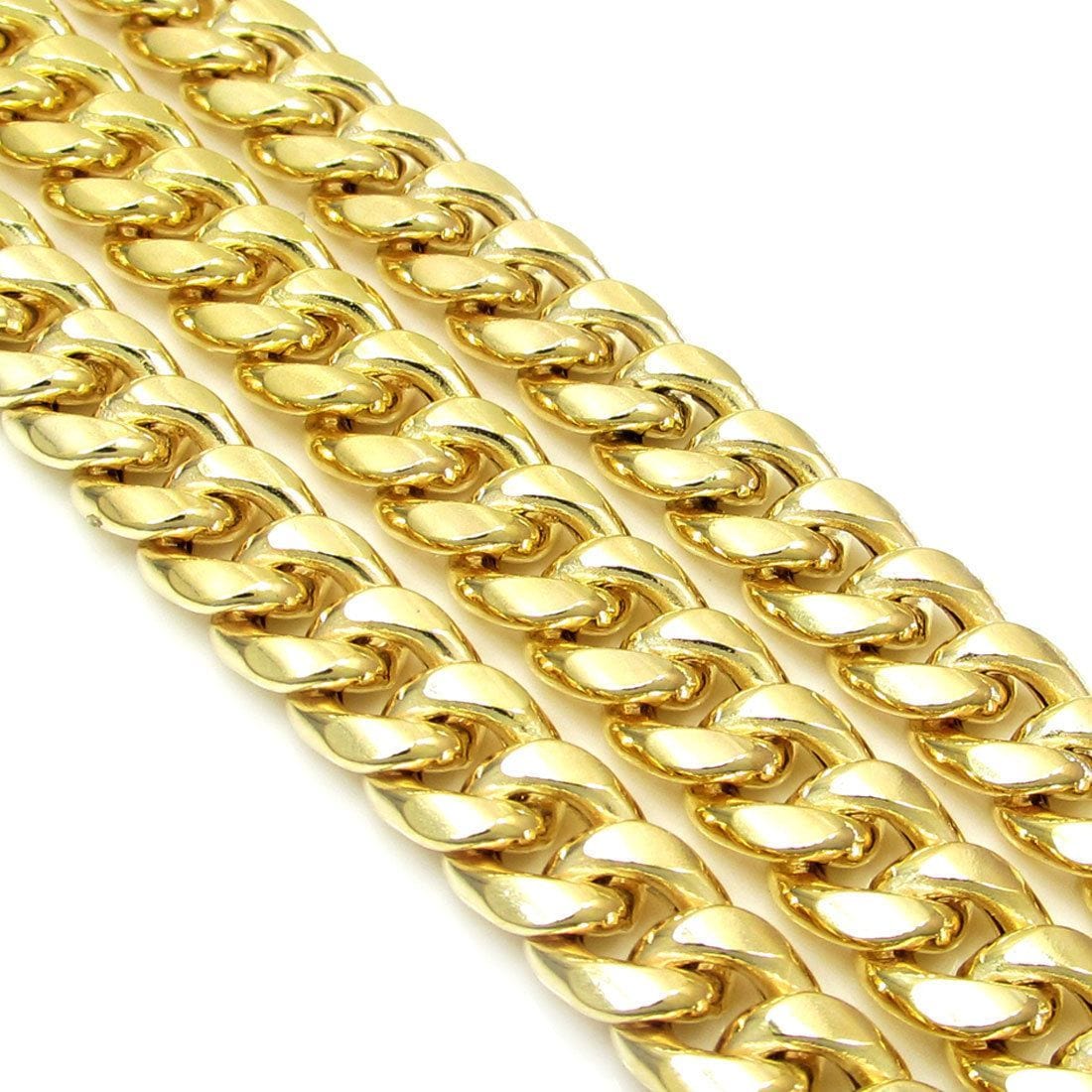 6MM 10K YELLOW GOLD MIAMI CUBAN LINK CHAIN NECKLACE, Chain, Jawa Jewelers, Jawa Jewelers